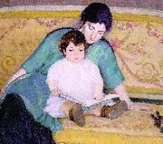 Bernhard Gutmann Mother and Baby Elizabeth Sweden oil painting reproduction